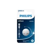 Baterie Philips CR2025/01B Lithium 3.0V coin 1-blister (20.0 x 2.5)