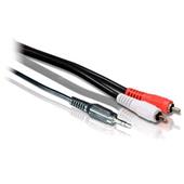 Kabel stereofonní Y Philips SWA2527W/10, černý, 1,5m