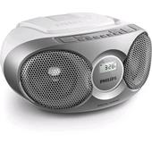 Radiopřijímač s CD PHILIPS AZ215S/12 Stříbrný