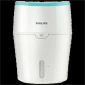 Zvlhčovač vzduchu Philips HU4801/01, bílá a světle zelená,  pro místnosti o rozloze až 25 m2, 2000 Series